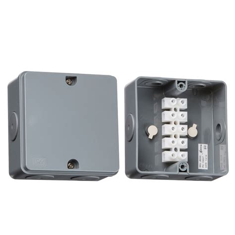 white weatherproof junction box|exterior waterproof electrical junction box.